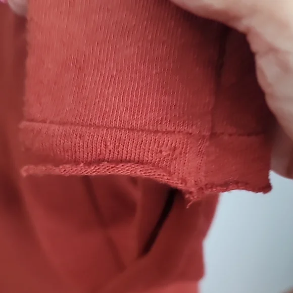 Urban Outfitters Deep Terra Cotta  Wrap Blouse - Picture 4 of 10